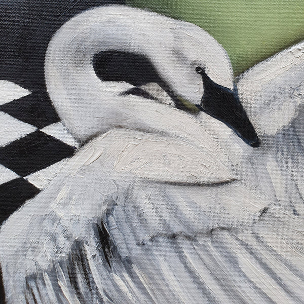 Goose, Vince and Dennis in the Bathroom