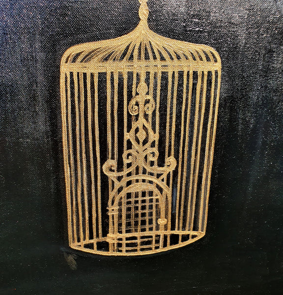 Afriel in the Bathroom