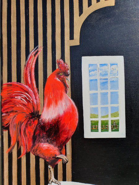 Natural and Phil in the Bathroom